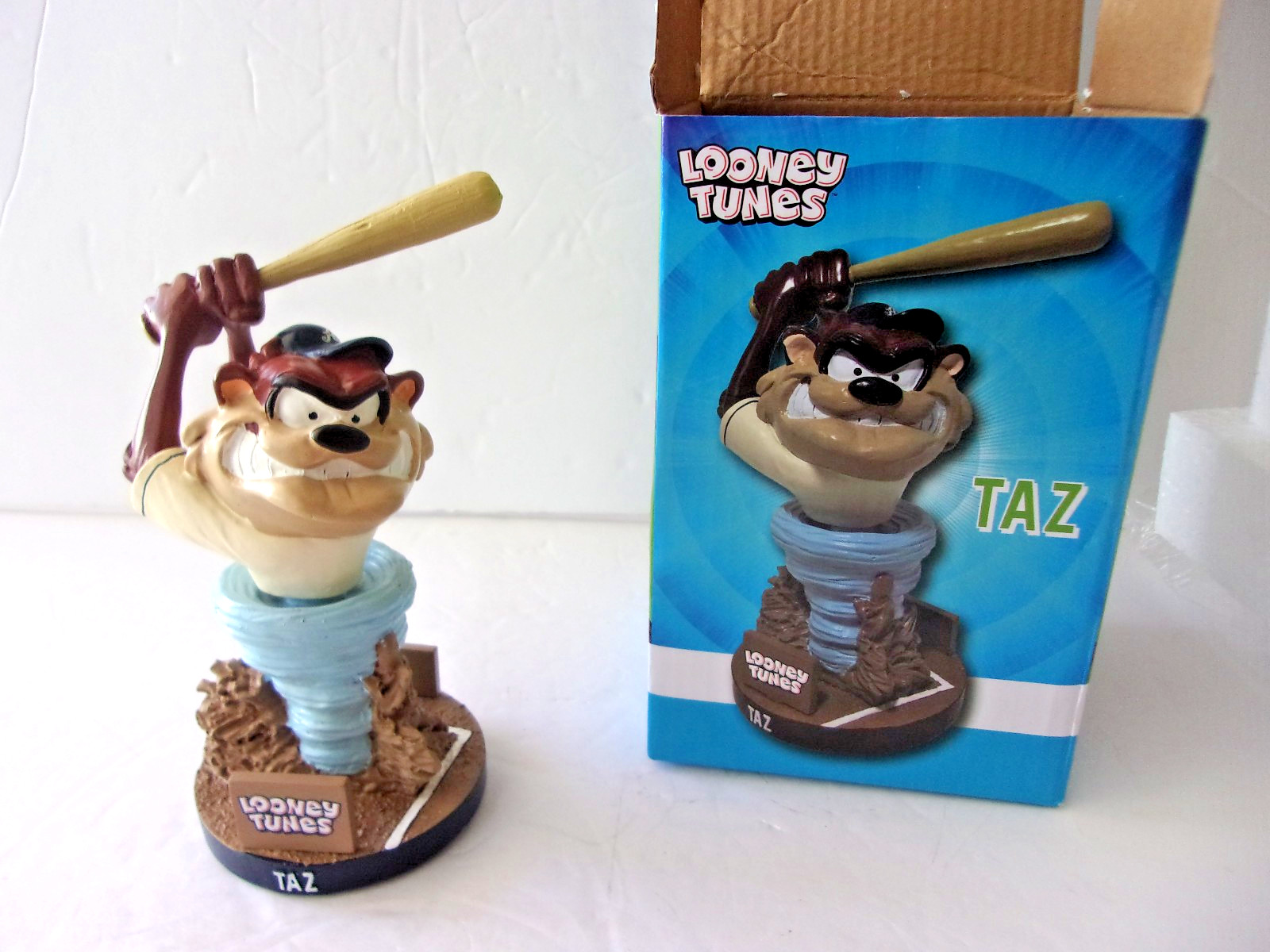 RENO ACES LOONEY TUNES “TAZ” TASMANIAN DEVIL BOBBLEHEAD NEW IN BOX D-BACKS