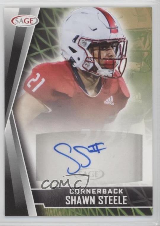 2022 SAGE High Series Black Shawn Steele #A-SS2 Auto 05k6