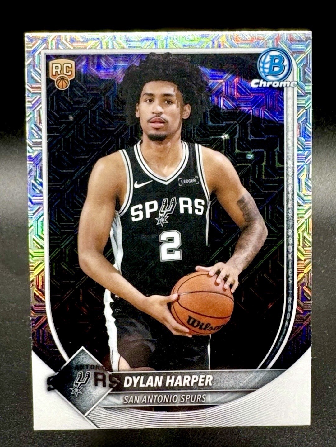 Dylan Harper 2025 Bowman Chrome Mojo Refractor RC #BCV-2 – High Grade 🔥