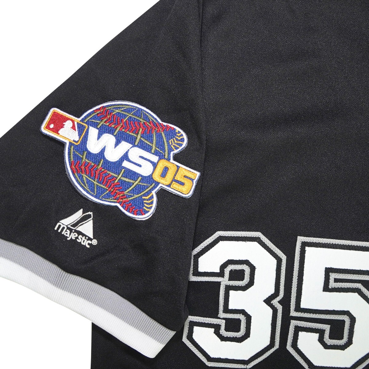 Frank Thomas Chicago White Sox 2005 World Series Alt Black Men’s Jersey (S-3XL)