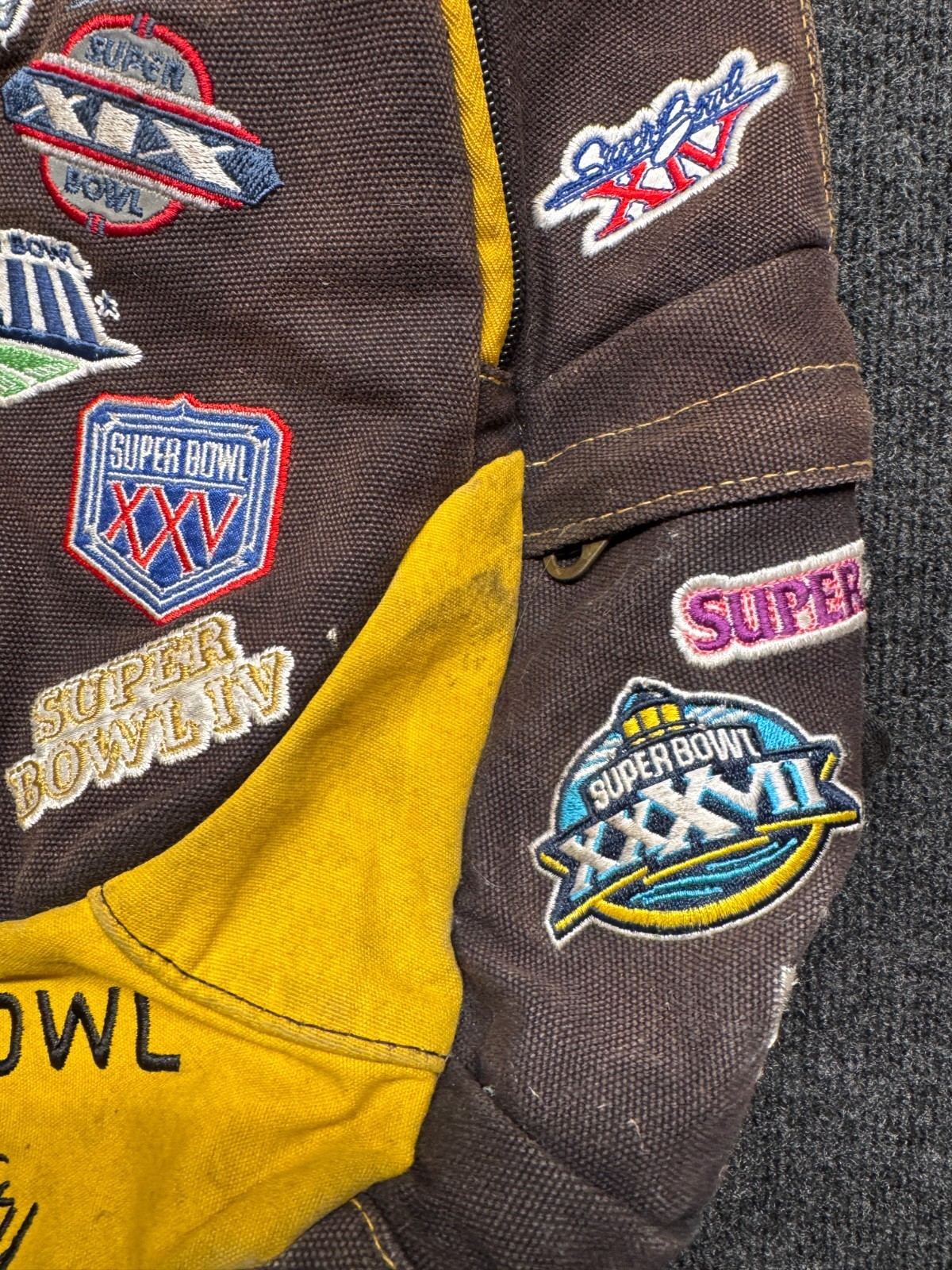 Super Bowl 50 Commemorative Backpack Forever Collectibles On The Fifty Patches