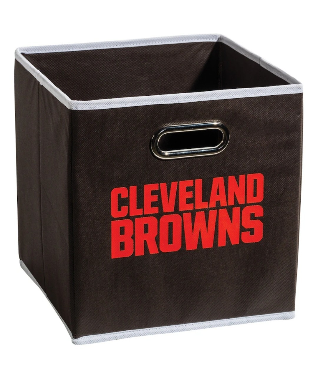 Cleveland Browns Franklin Sports collapsible storage 11×10.5×10.5″ DISCONTINUED