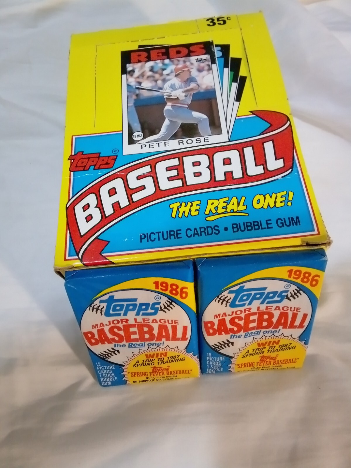 1984-1995 TOPPS BASEBALL CARDS 13 WAX PACKS PLUS 3 RAK PACKS GREAT COLLECTION