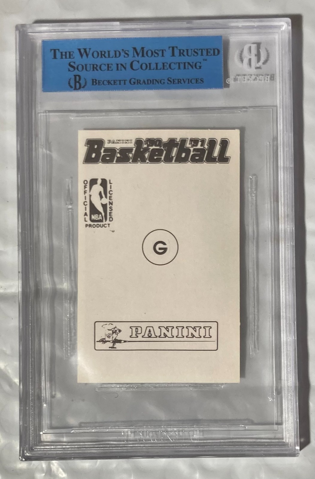 1990/91 PANINI STICKERS #G MICHAEL JORDAN BGS AUTHENTIC ALTERED 4 AVAILABLE