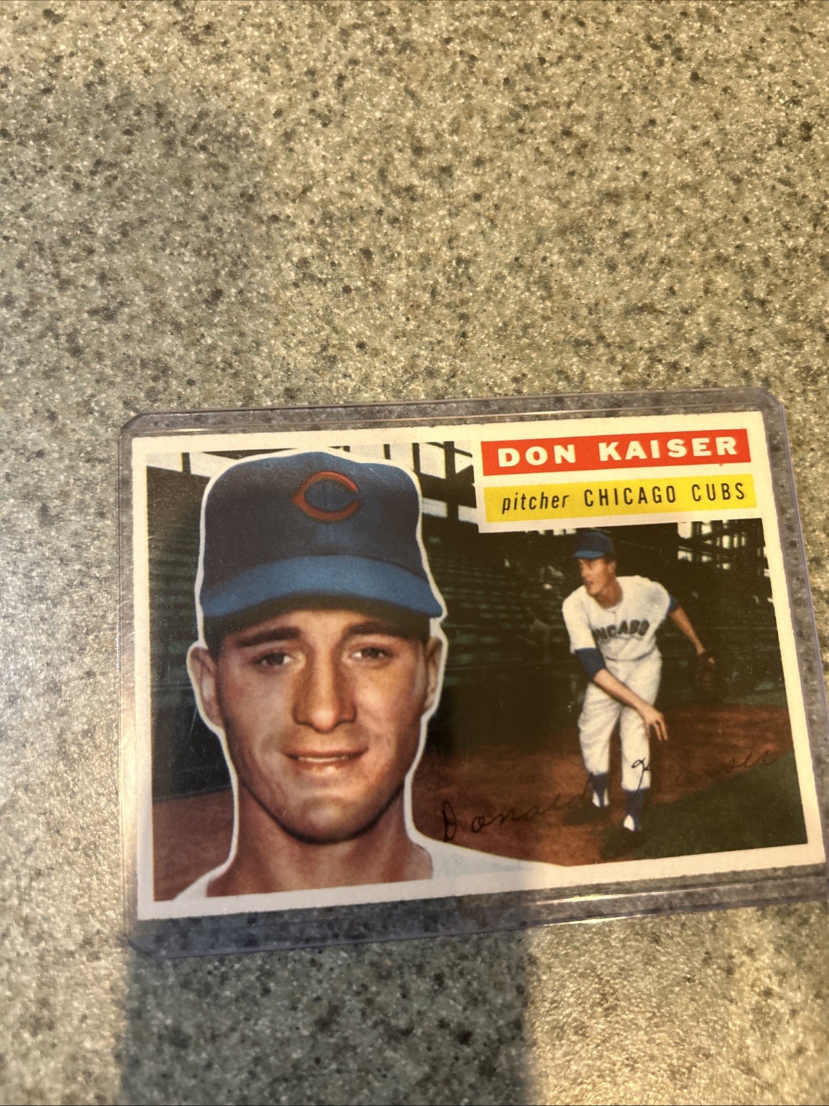 1956 Topps – Don Kaiser #124 White Back (RC)