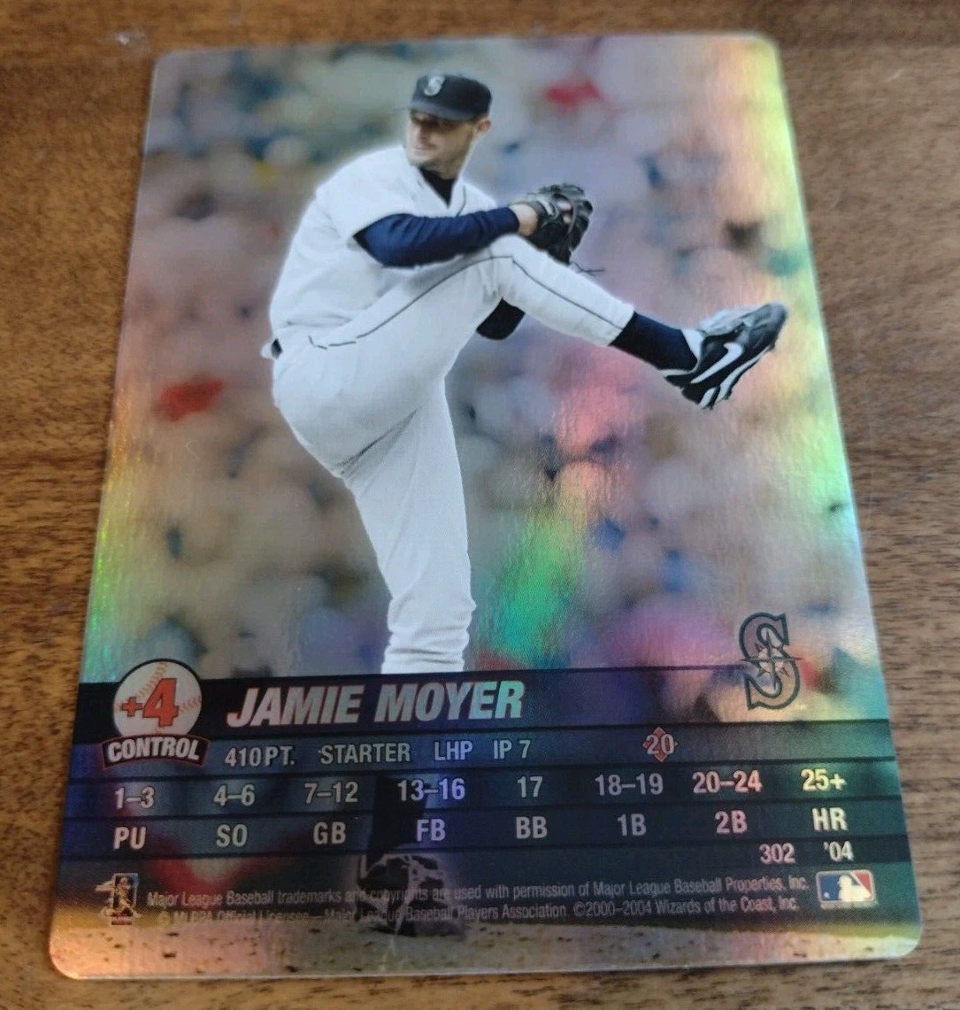 2004 MLB Showdown Jamie Moyer FOIL #302