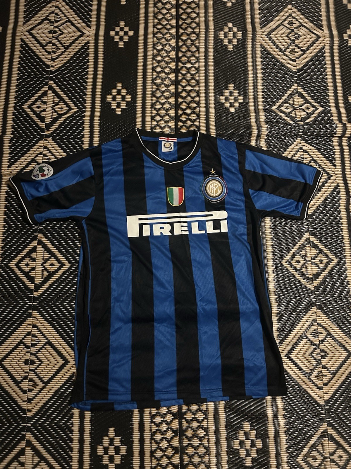 Inter Milan Vintage 1997-98 Retro Team Italy Rare #25 Soccer Jersey (Men’s M)