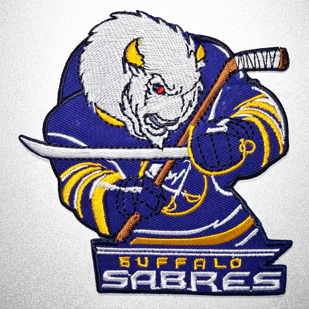 BUFFALO SABRES Embroidered Iron/Sew On Patch 3.5″ X 4″ SHIPPED FROM USA