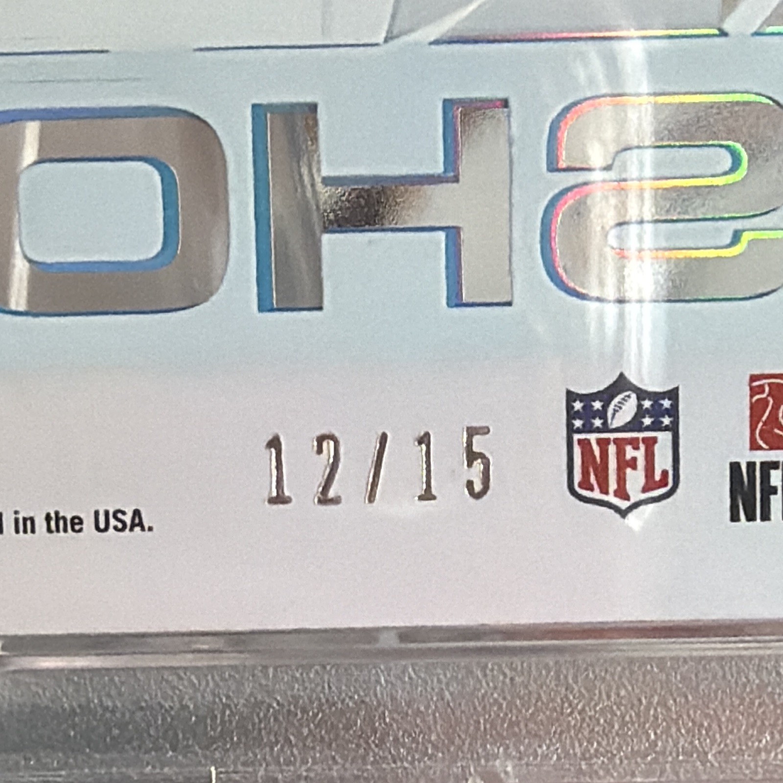 Panini 2021 Illusions PSA 10 Justin Herbert Clear Shots CS-1 Light Blue Auto /15