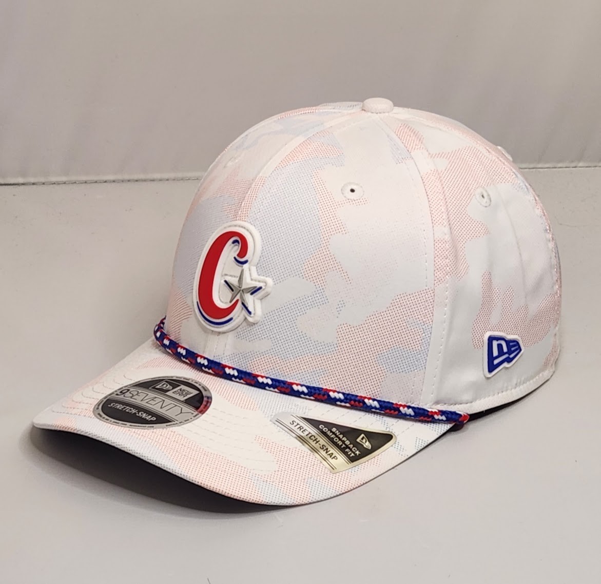 Cuba WBC World Baseball Classic 9Seventy Stretch Snap Hat New Era Rope