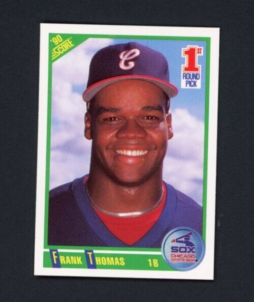 1990 Score Baseball #663 Frank Thomas NM-MT