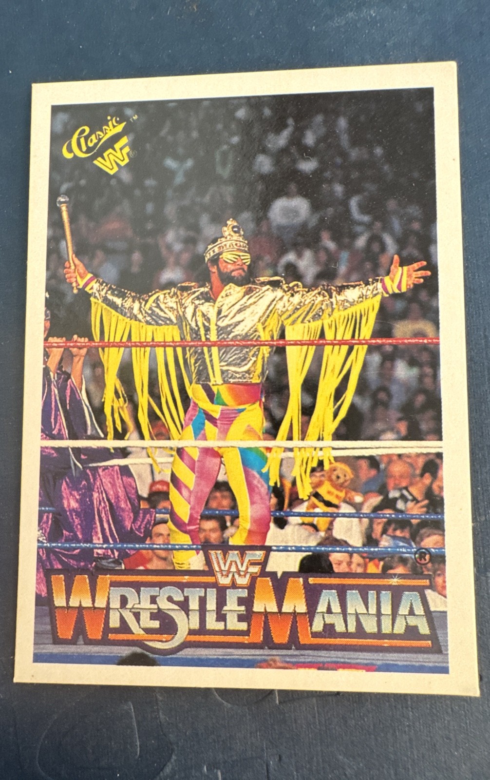1990 Classic WWF The History of Wrestlemania – Randy Savage #123