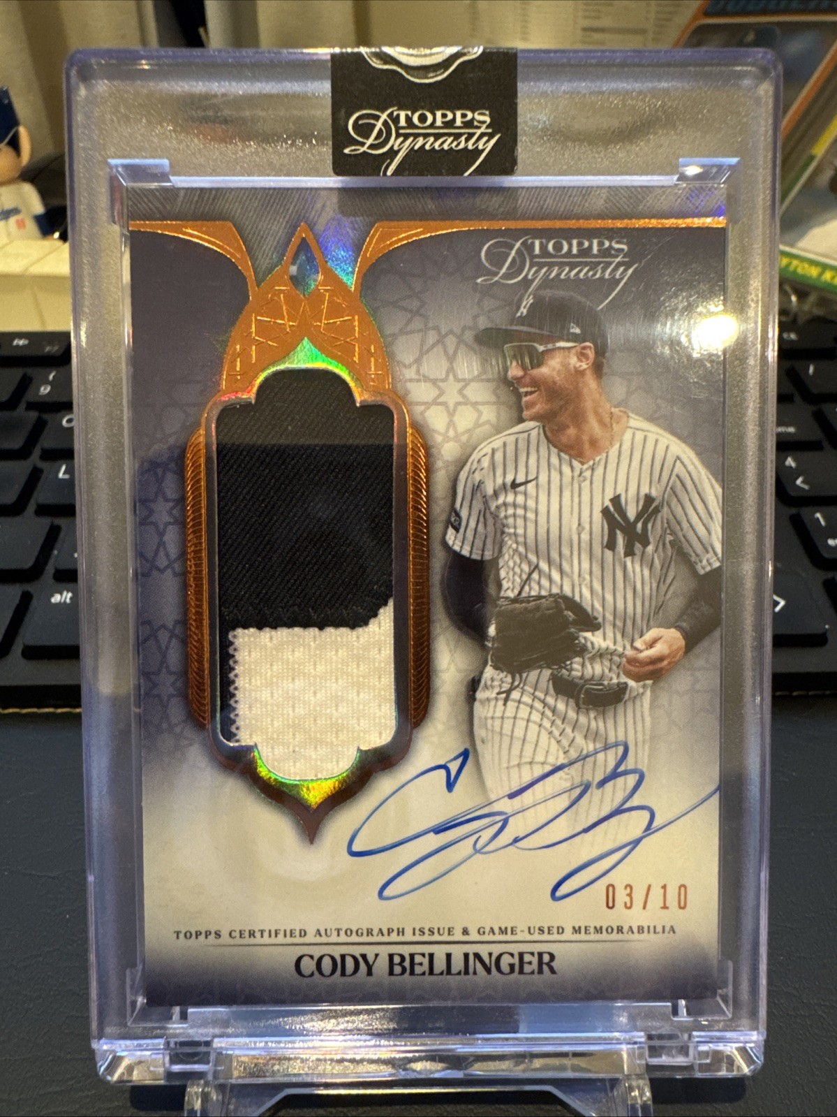 2025 Topps Dynasty Cody Bellinger 03/10 #DAPB-CBL3 New York Yankees