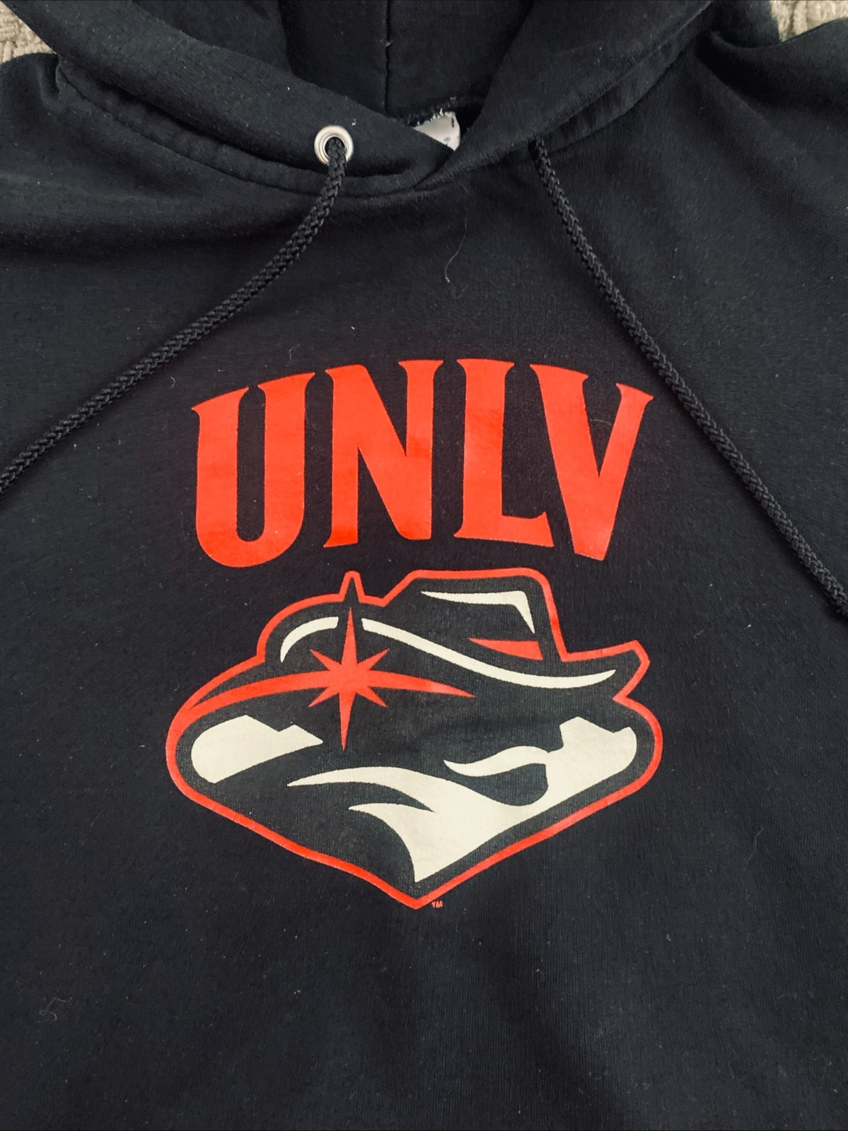 Champion UNLV Rebels Unisex Adult Hoodie Sweatshirt Black Size L