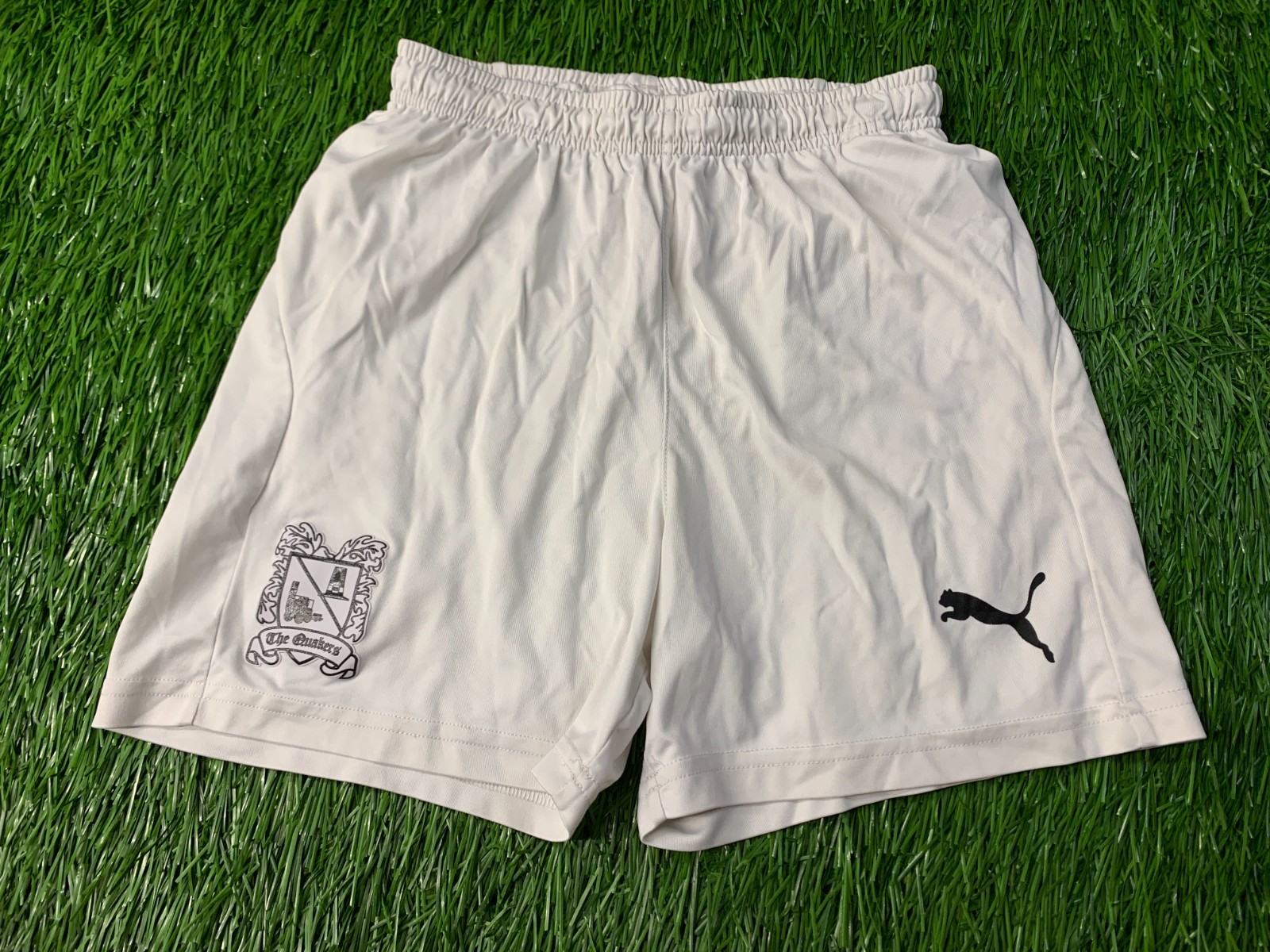 DARLINGTON 2019/2020 FOOTBALL SOCCER SHORTS TRAINING PUMA ORIGINAL SIZE YOUNG XL