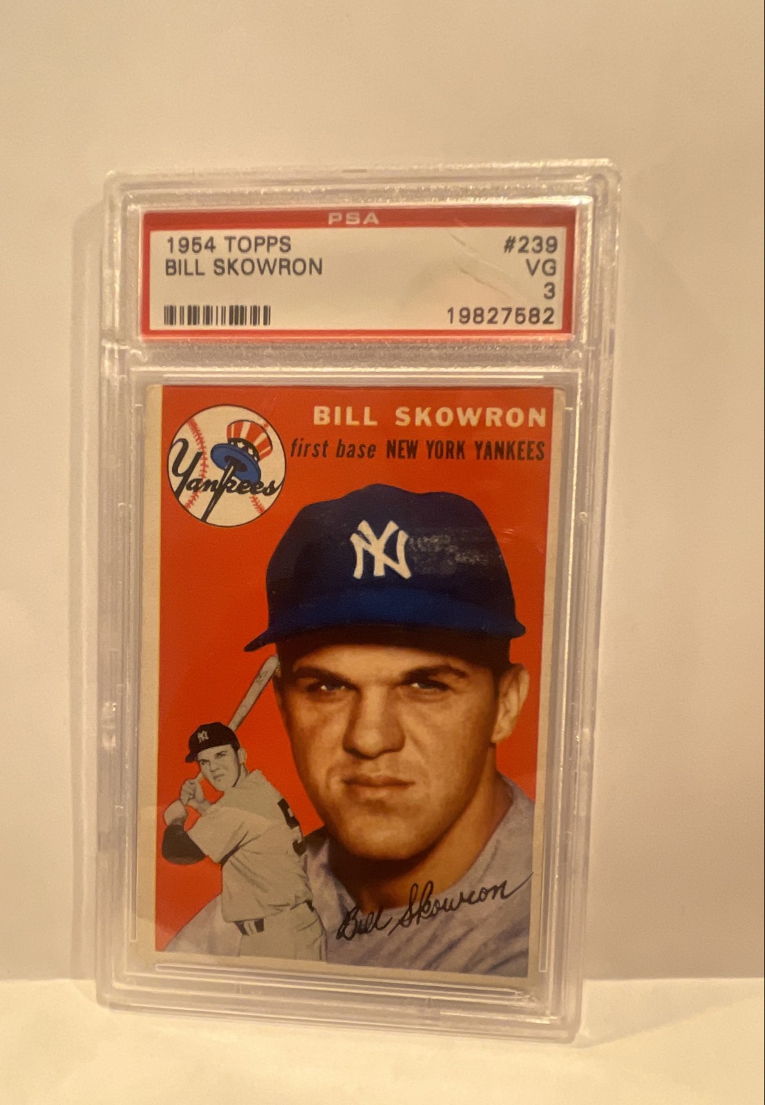 1954 Topps – Bill Skowron #239 (RC)