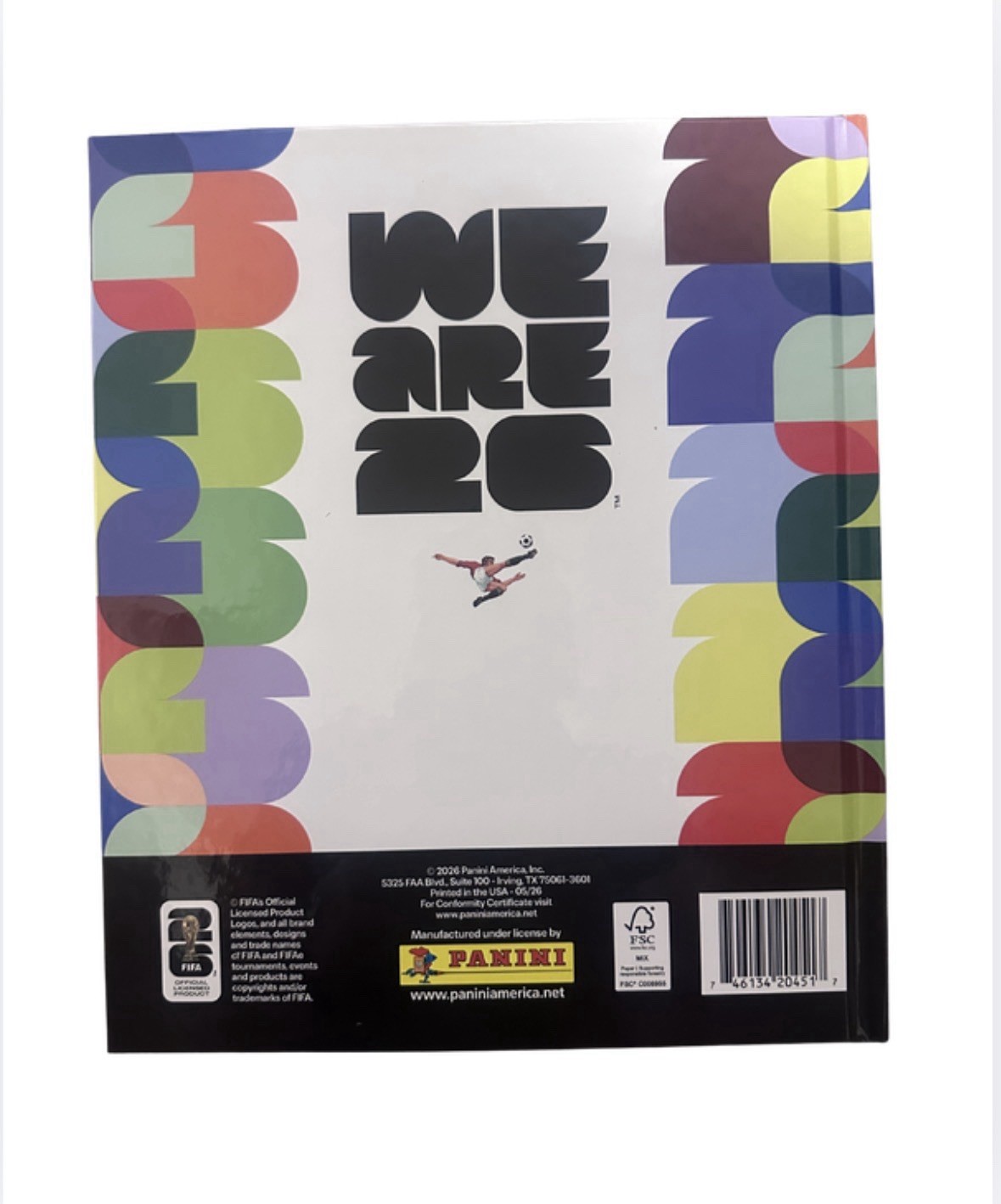 2026 Panini FIFA World Cup Soccer Hardcover Sticker Album USA Edition FREE SHIP