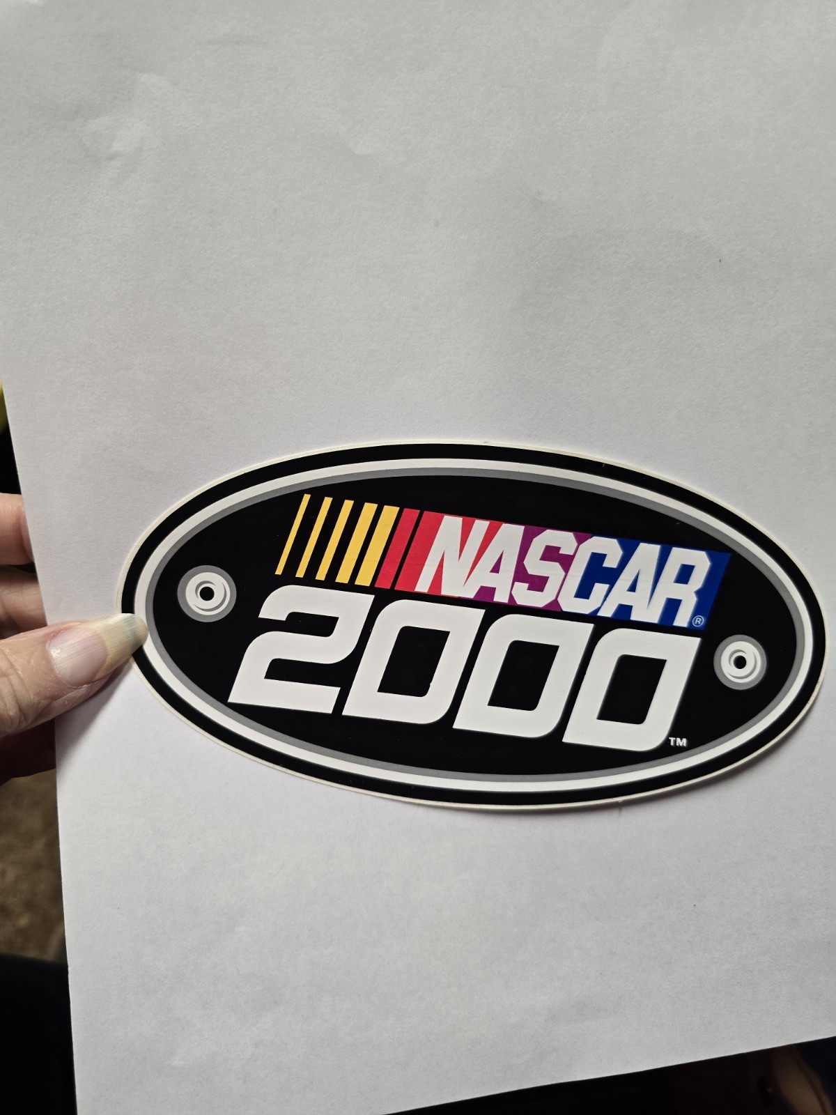 NASCAR 2000 Sponsor Decal / Sticker