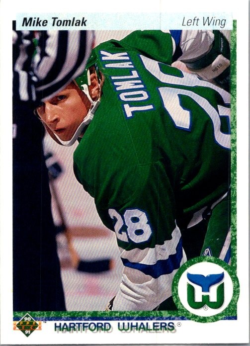 1990-91 Upper Deck #343 Mike Tomlak