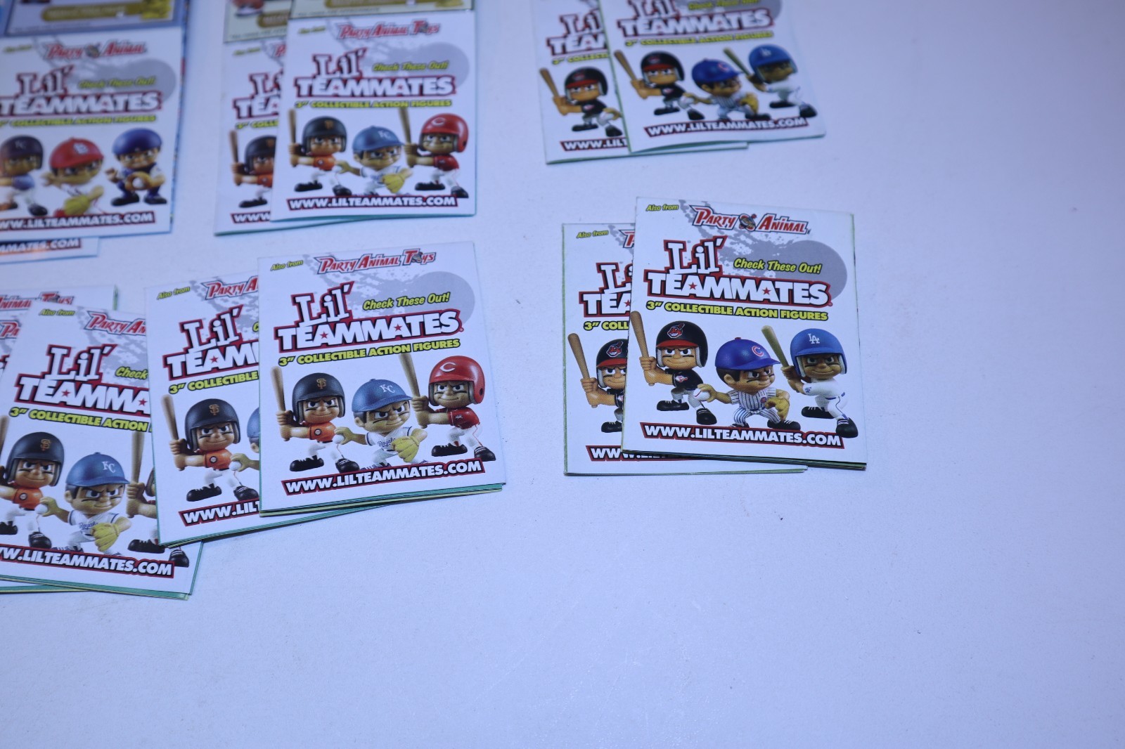 Lot of MLB TeenyMates PVC 1″ Figures Series 1-4 with 9 Rares Checklists Puzzles