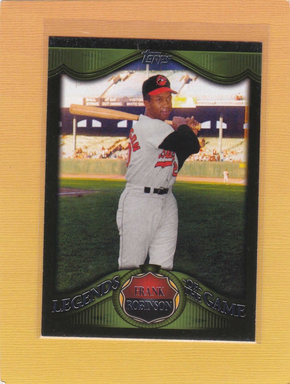 2009 TOPPS BASEBALL LEGENDS FRANK ROBINSON #LG-FR ORIOLES NMMT *65170