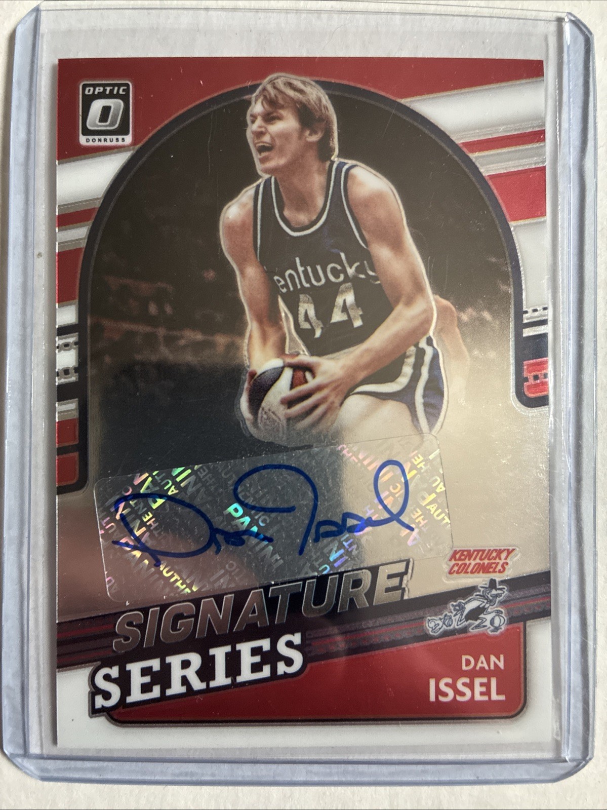 2021-22 Panini Donruss Optic Signature Series Dan Issel #SS-DIS Auto HOF