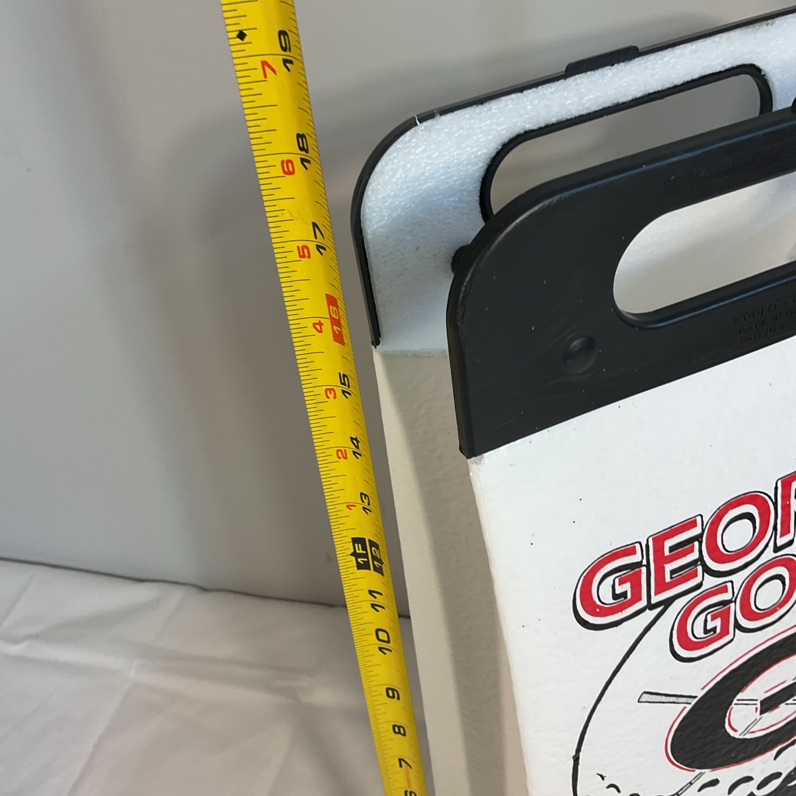 Georgia Bulldogs Golf Koolit Cooler Beer Bag Handle 90s Party Y2K Vintage Dawgs
