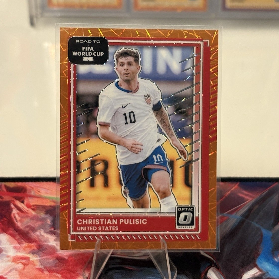 2026 Panini Donruss Optic Road to FIFA World Cup Christian Pulisic USA /199