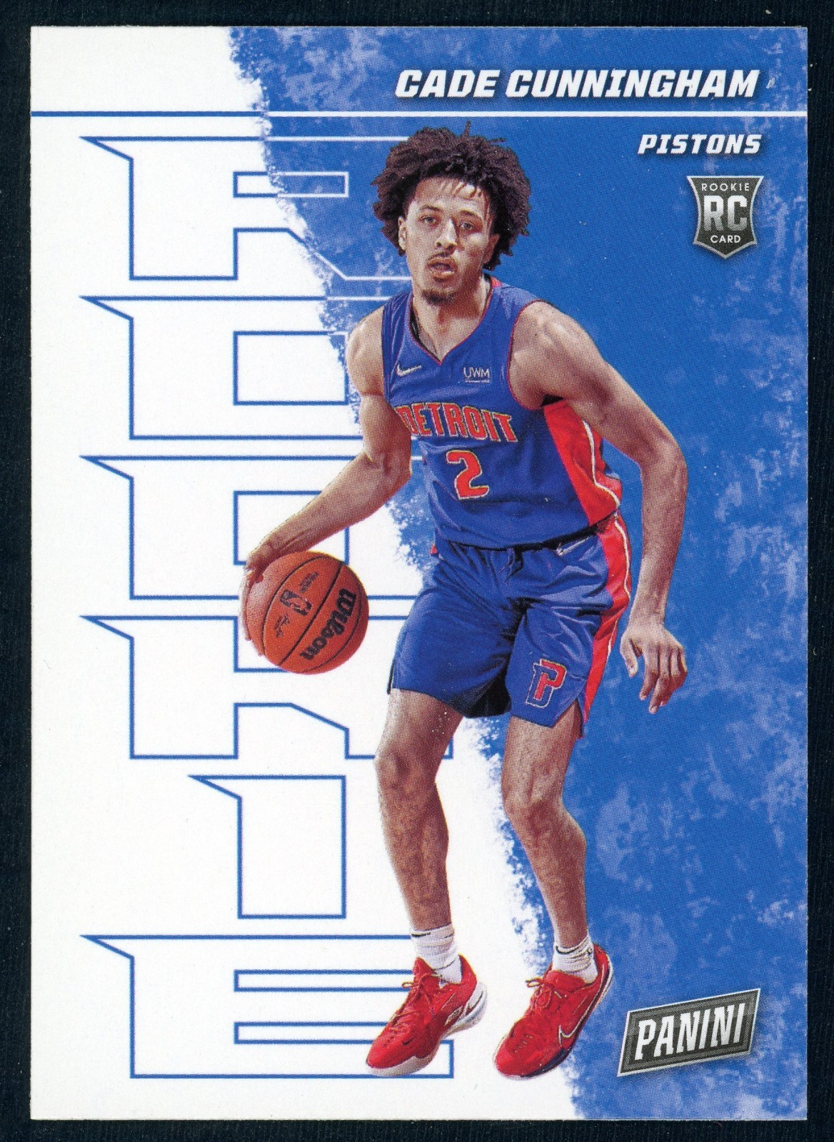 2021-22 Panini Player of the Day Cade Cunningham #51 Rookie RC Detroit Pistons
