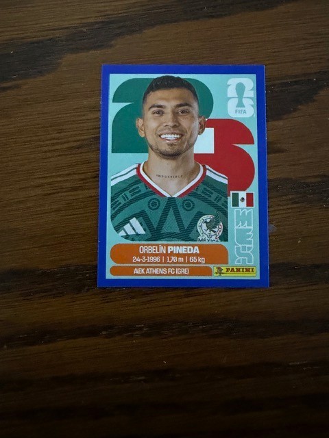2026 Panini World Cup Sticker Album YOU PICK Groups A B C D Blue Parallels