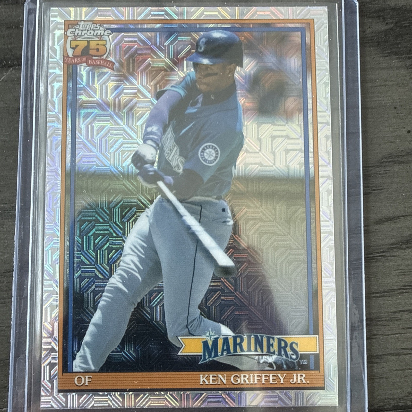 2026 Topps 1991 Baseball Chrome Silver Pack 91C-51 Ken Griffey Jr., Seattle Mari