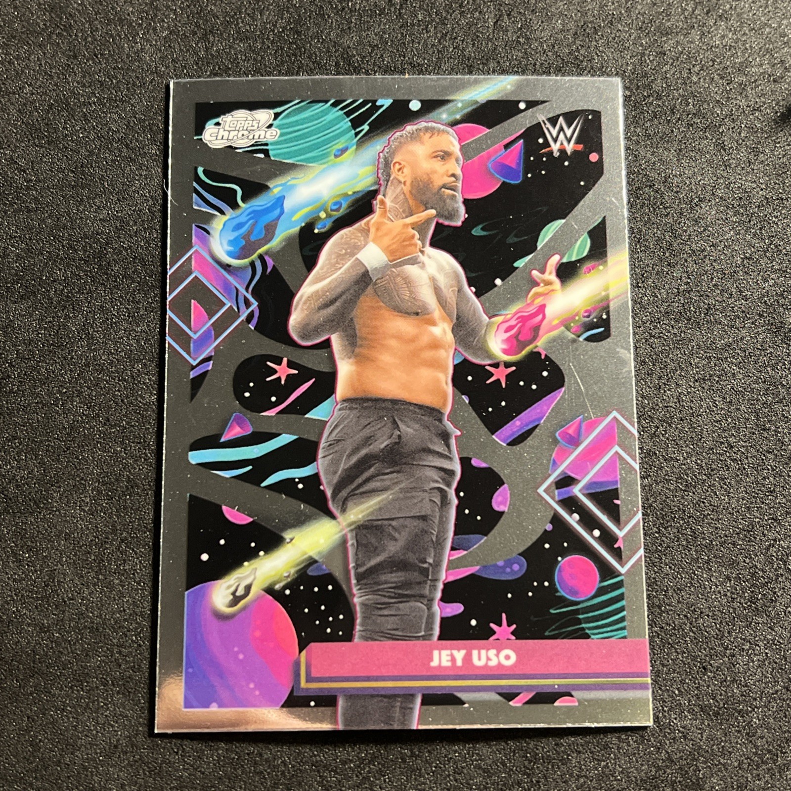 JEY USO Base 2026 Topps Chrome Cosmic WWE #2