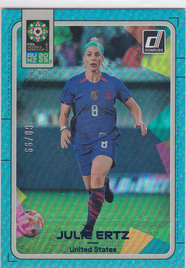 2023 Panini Donruss FIFA Womens World Cup BLUE FOIL #186 JULIE ERTZ -USA 60/99