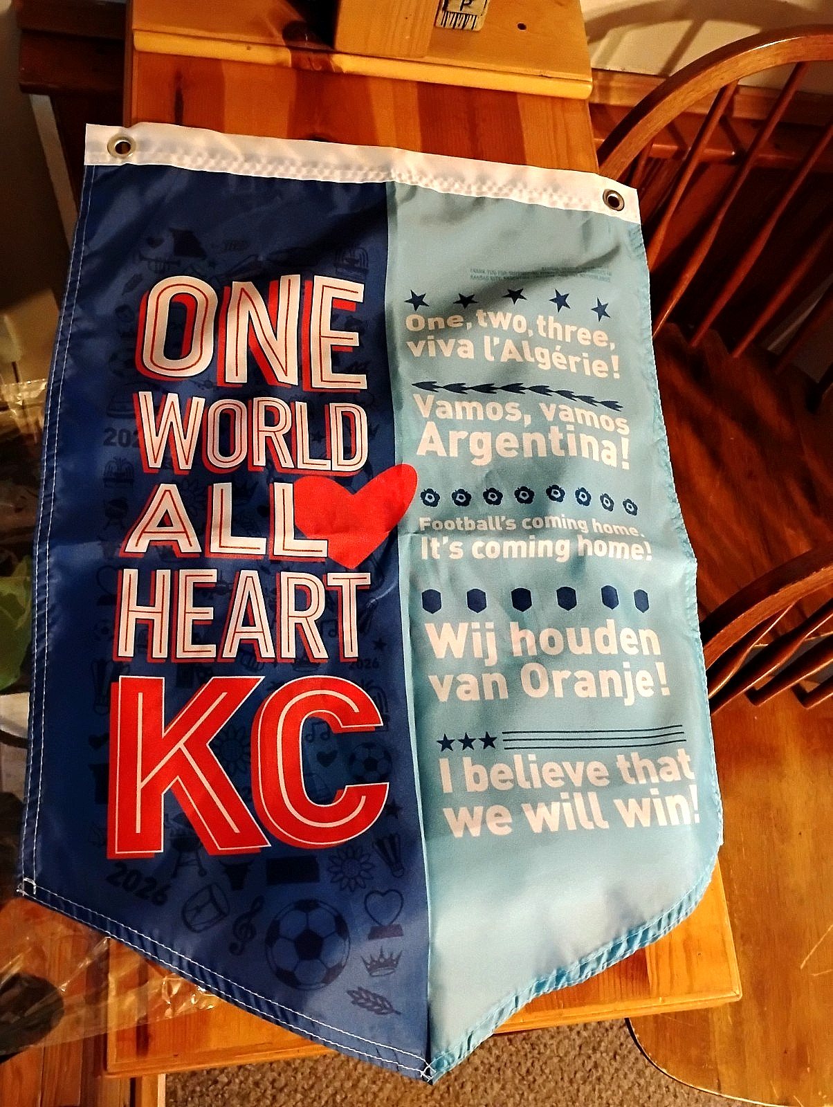 2026 FIFA World Cup KC McDonald House Argentina Algeria Netherlands England