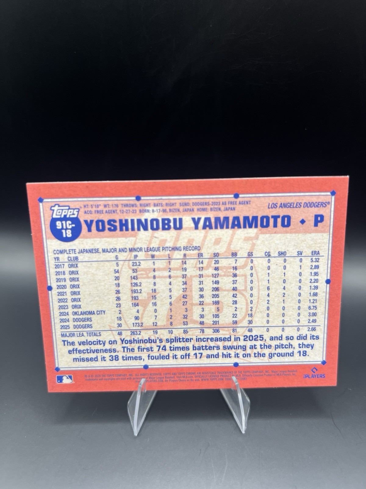 2026 Topps Series 1 – 1991 Topps Chrome Silver Pack Mojo Yoshinobu Yamamoto…