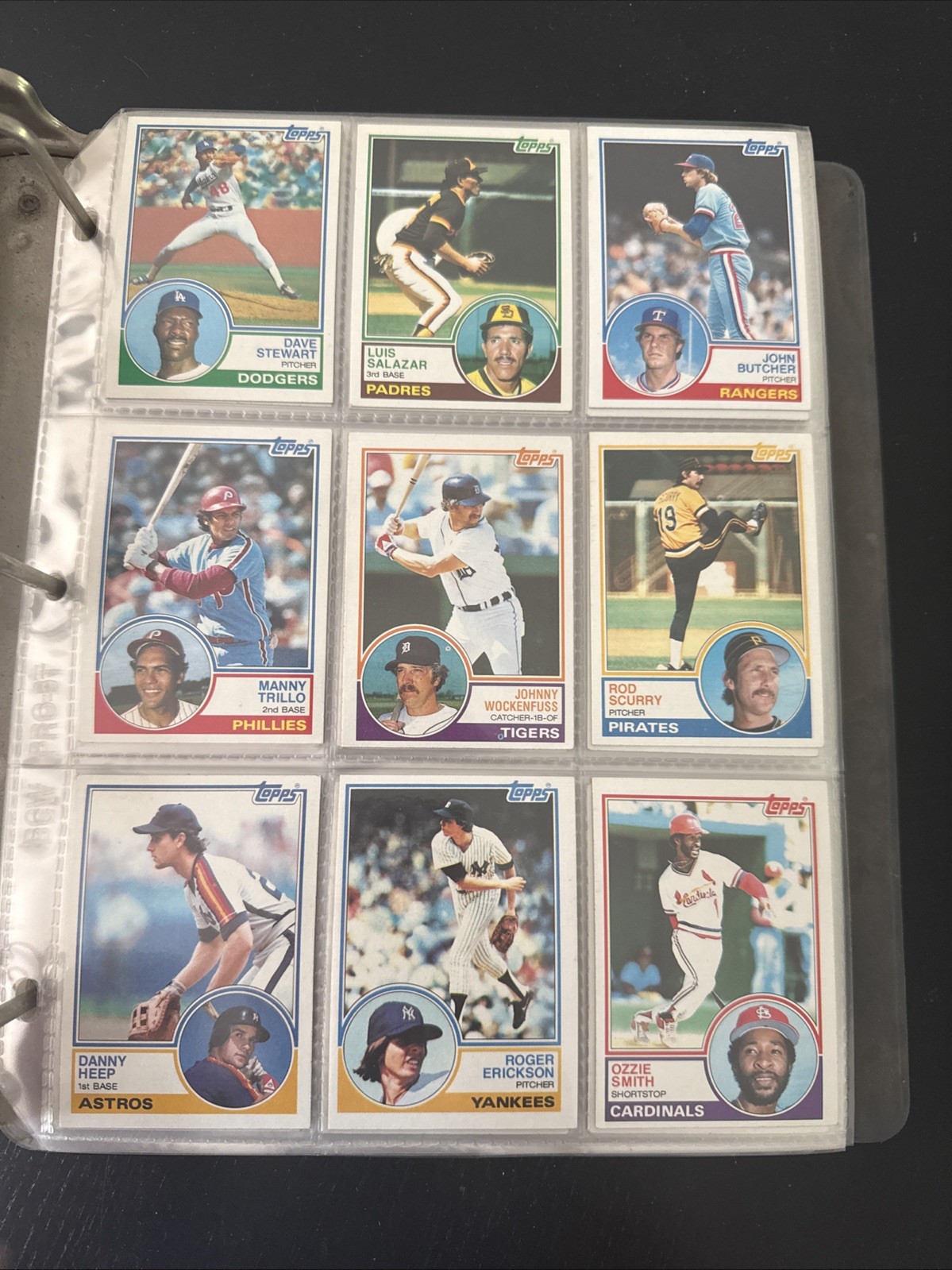 1983 Topps Baseball Cards 397-594 +Rookies -You Pick- MLB Trading Card