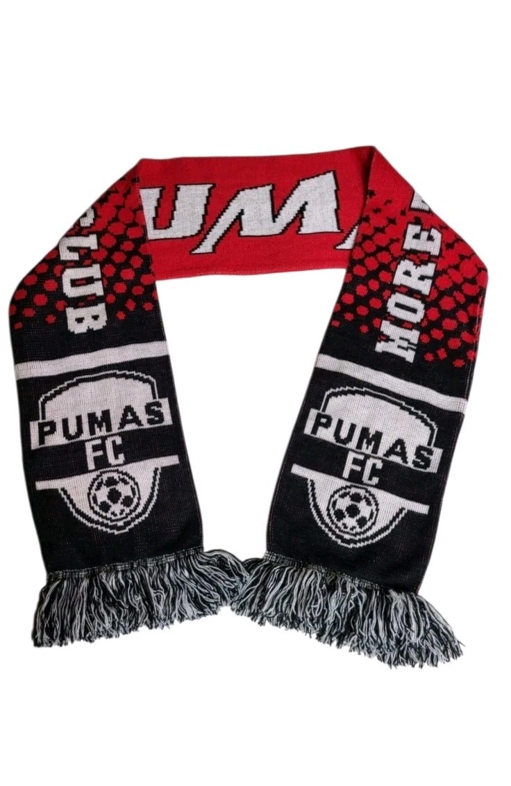 Pumas FC Club Paducah Premier Scarf Futbol Soccer Ruffneck Scarves Sports