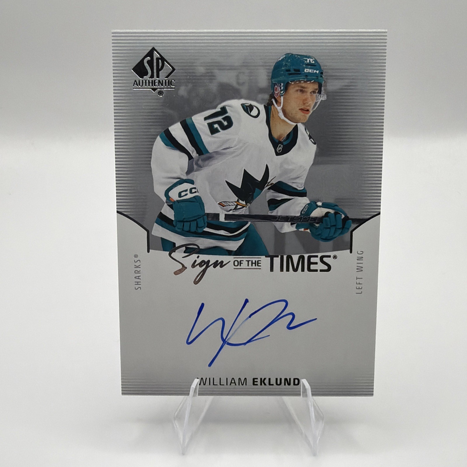 2025-26 Sp Authentic – Sign of the Times Auto William Eklund #SOTT-WE