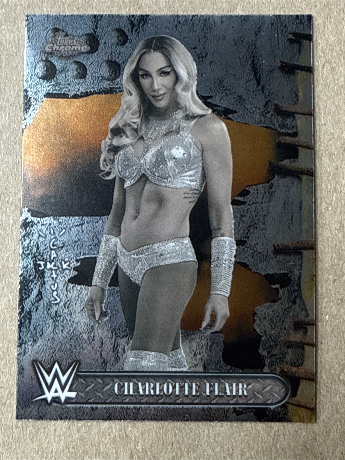 2025 Topps Chrome CACTUS JACK WWE Wrestling Cards #1-200 You Pick/Choose! READ*