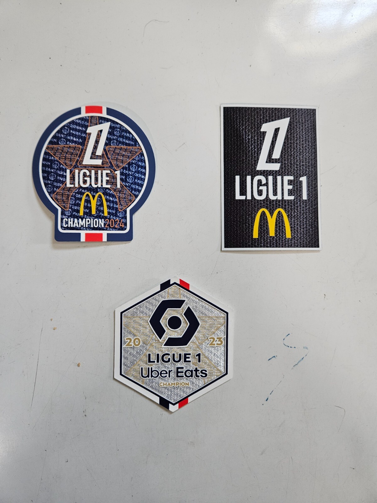 LIGUE 1 CHAMPION SET 🏆 WINNER PSG PARIS ANY PLAYER ANY TEAM IRON ON ..#63