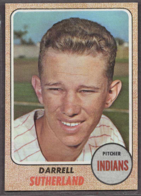 1968 Topps Set-Break #551 Darrell Sutherland NM-MT OR BETTER *JAYSACE*
