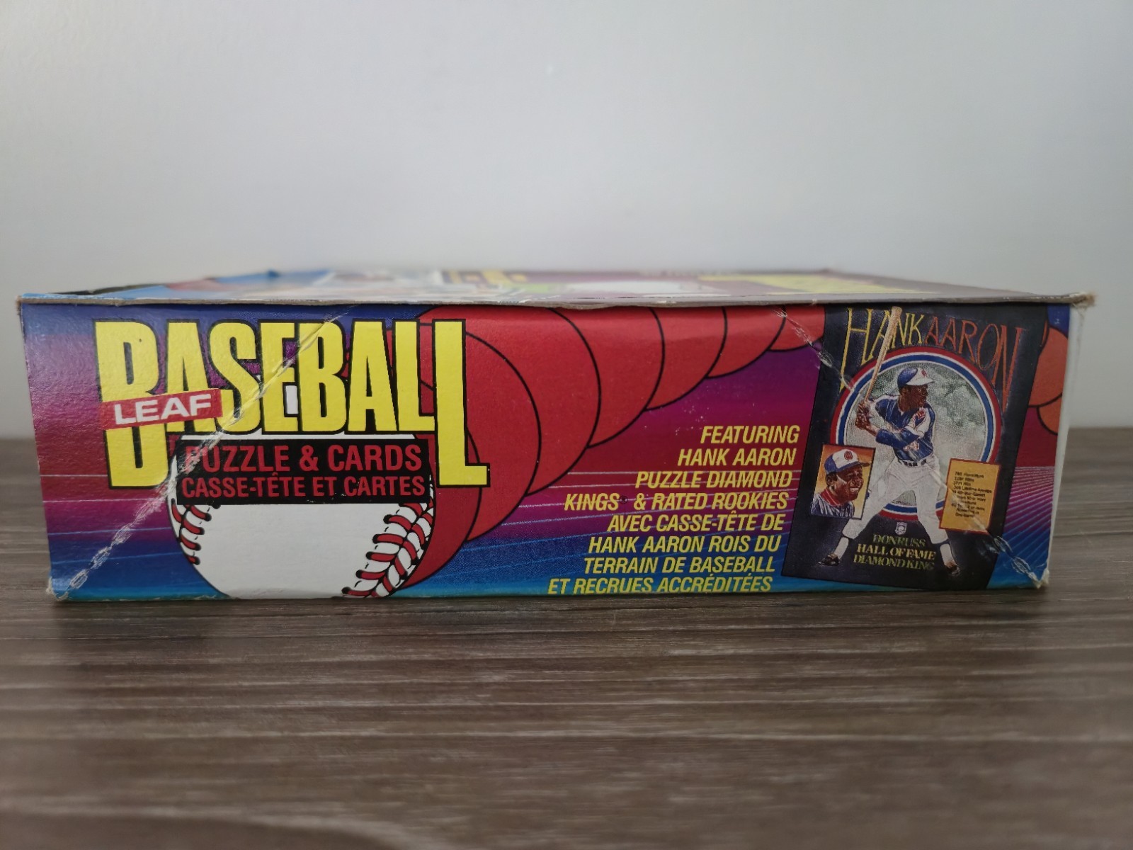1986 LEAF BASEBALL WAX BOX 36 FACTORY SEALED PACKS!! CANSECO, McGRIFF?