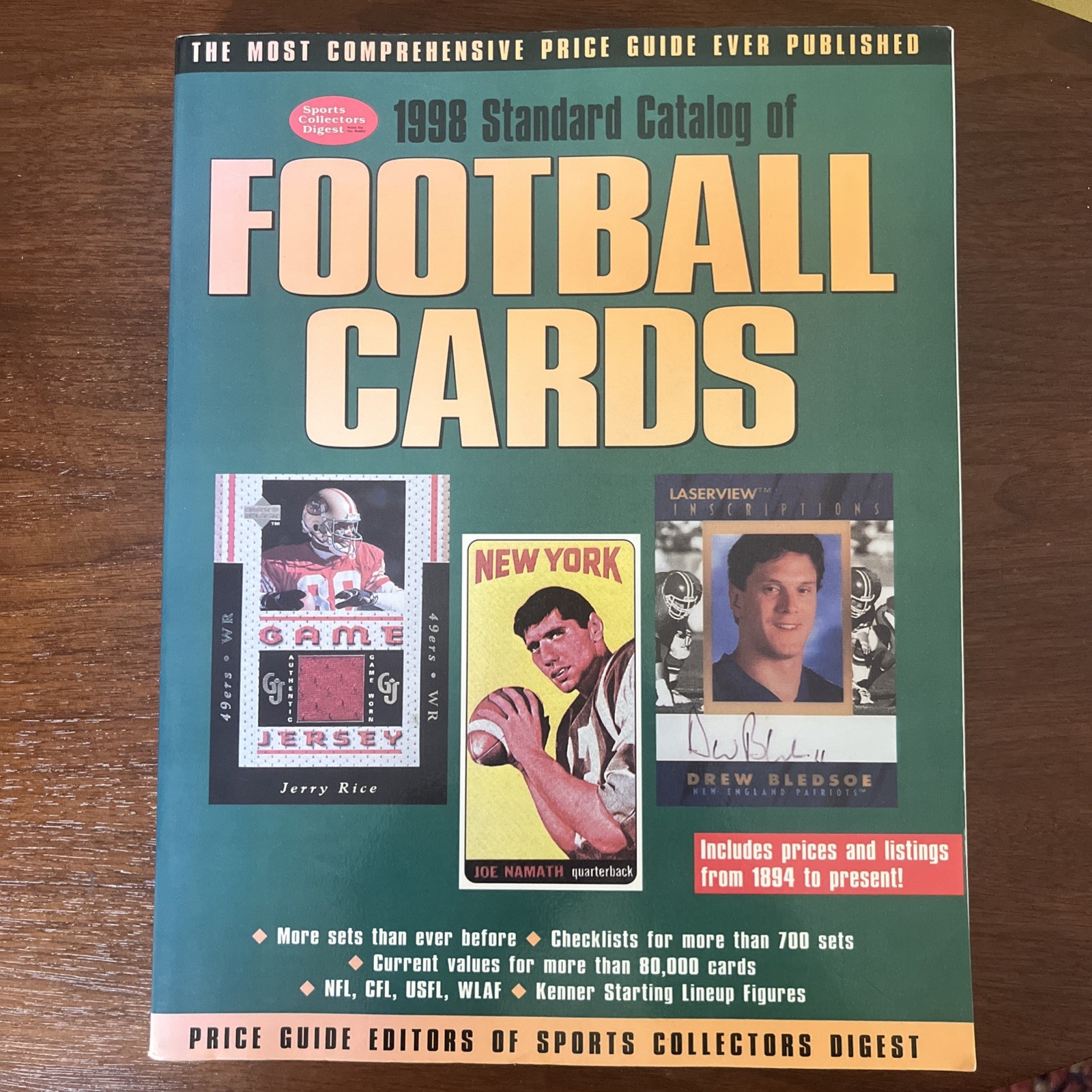 1998 Standard Catalog of Football Cards; Sports Collectors Digest; Price Guide