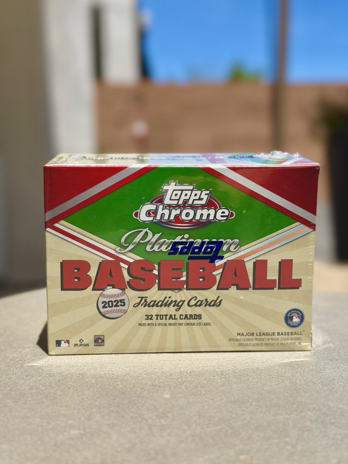 2025 Topps Chrome Platinum Anniversary ’55 Baseball Value Box – READY TO SHIP