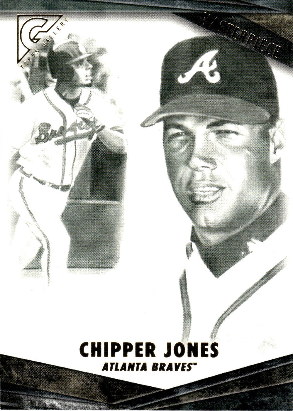 2018 Topps Gallery – Masterpiece Chipper Jones #M-14