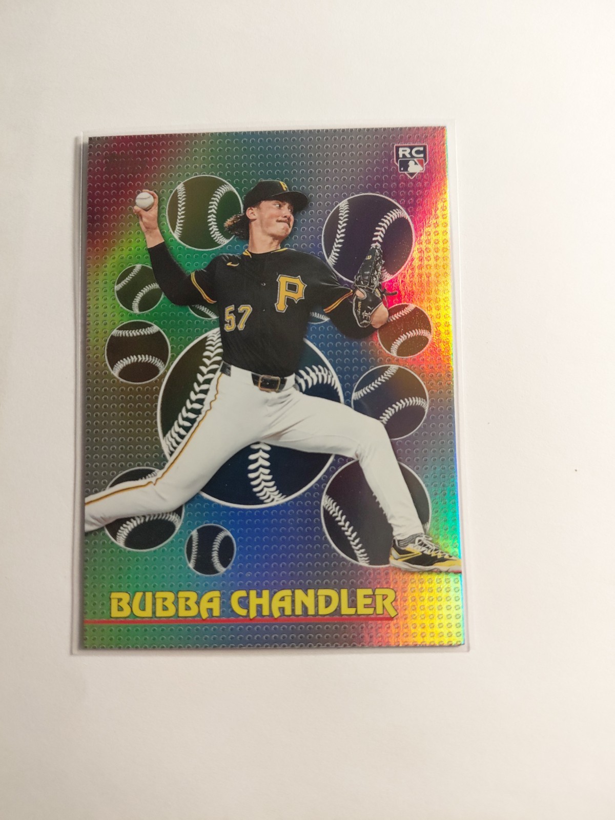 2026 Topps Series 2 Titans of the Game – Bubba Chandler #TOG-36 (RC) – Pirates