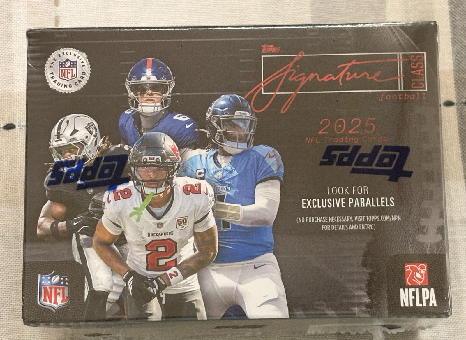 2025 Topps Signature Class Football Factory Sealed Value Box