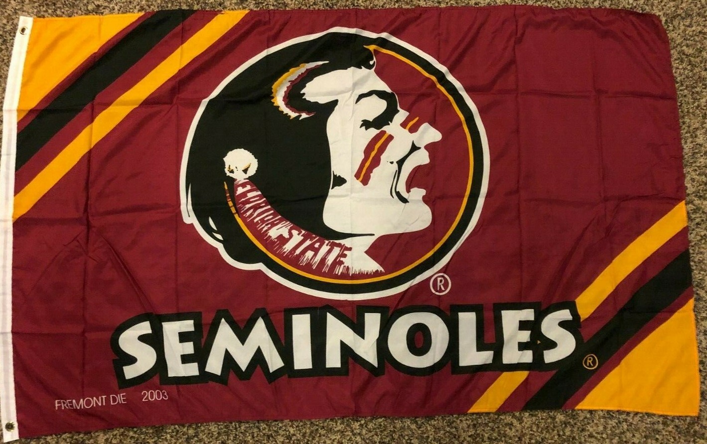 FLORIDA SEMINOLES FLAG new 3x5ft superior quality fade resist us seller