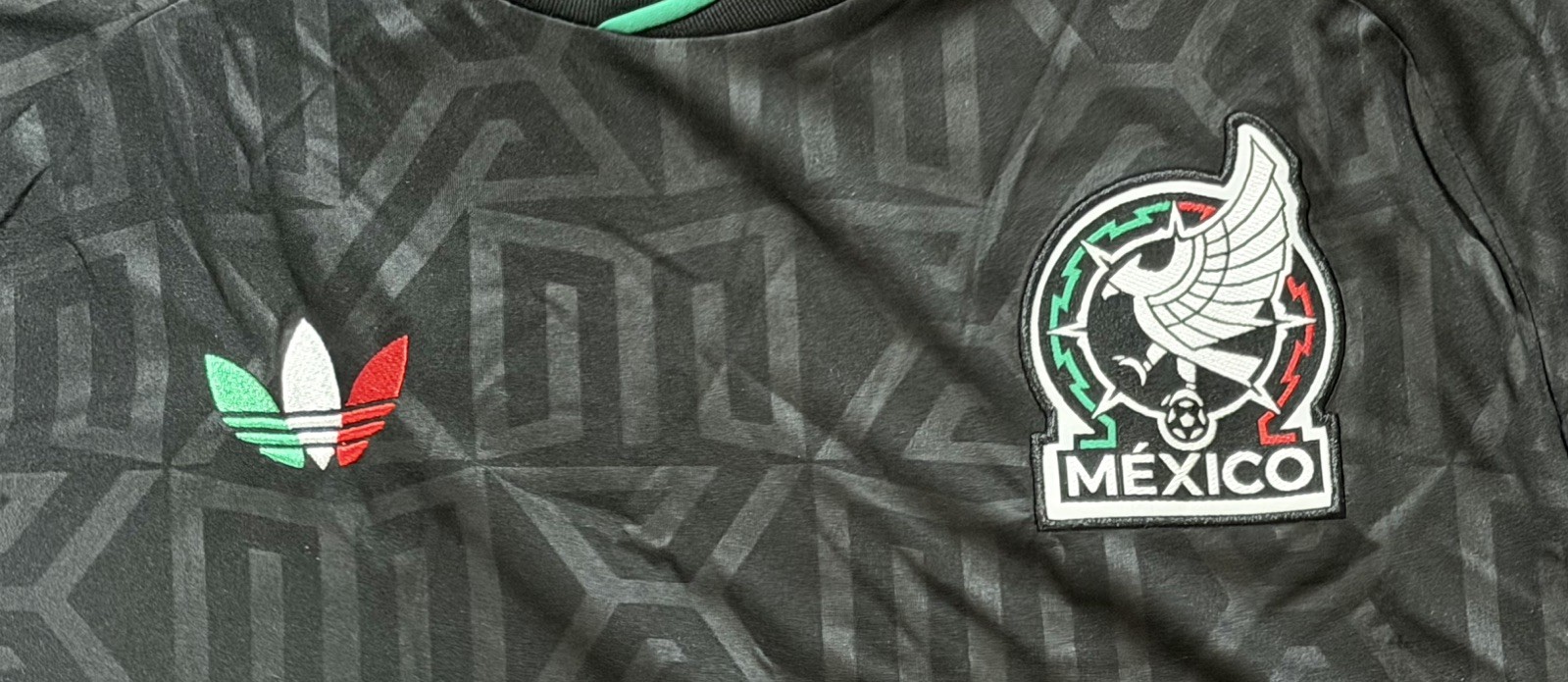 Mexico Black Alternate Soccer XL Jersey Mens Futbol New w/tags