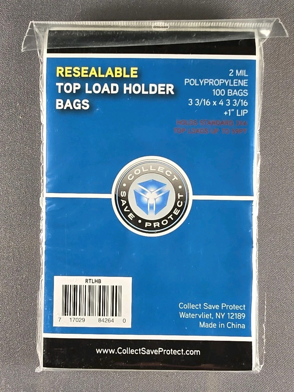 Perfect Fit Sleeves for 3×4 Toploaders 20pt-60pt: 100 200 500 1000 2500 Case